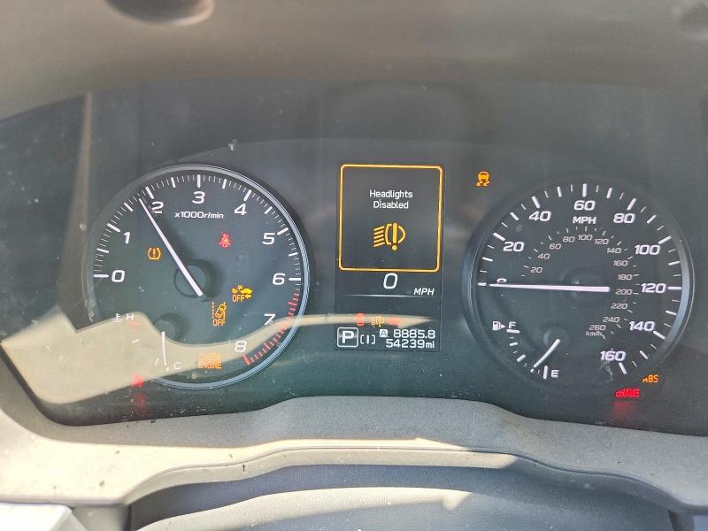 2024 Subaru VIN JF2GUABC7R8314406 COPART salvage auction — FRONT END, Il - Salvage Certificate, sold $2,350 on 2026-07-28 (photo 9)