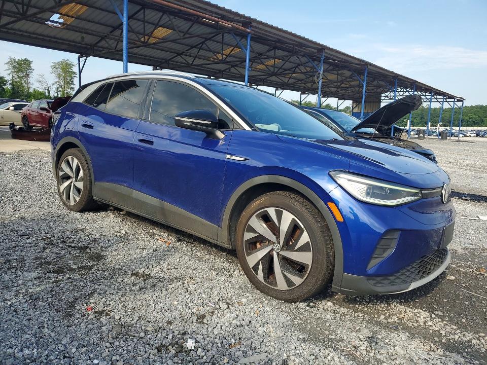 2021 Volkswagen Id.4 VIN WVGDMPE2XMP022749 COPART salvage auction — MINOR DENT/SCRATCHES, Ga - Certificate Of Title (P), sold $2,000 on 2026-07-30 (photo 4)
