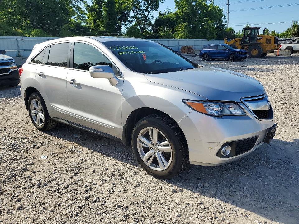 2013 Acura Rdx VIN 5J8TB4H58DL001515 COPART salvage auction — FRONT END, Mo - Salvage Certificate Of Title, sold $400 on 2026-07-31 (photo 4)