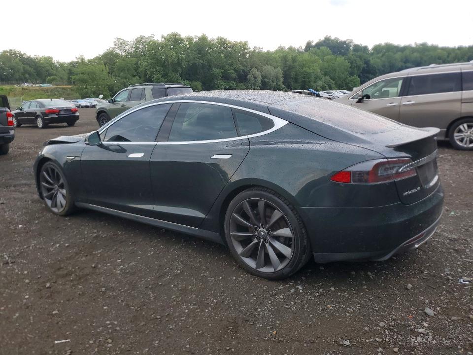 2013 Tesla VIN 5YJSA1DP1DFP27061 COPART salvage auction — FRONT END, Ny - Mv-907A Salvage Certificate, sold $4,200 on 2026-07-09 (photo 2)