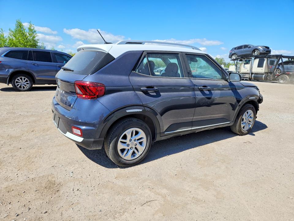2024 Hyundai Venue VIN KMHRC8A33RU287910 COPART salvage auction — FRONT END, ON - PERMIT SALVAGE, sold $5,300 on 2026-07-07 (photo 3)