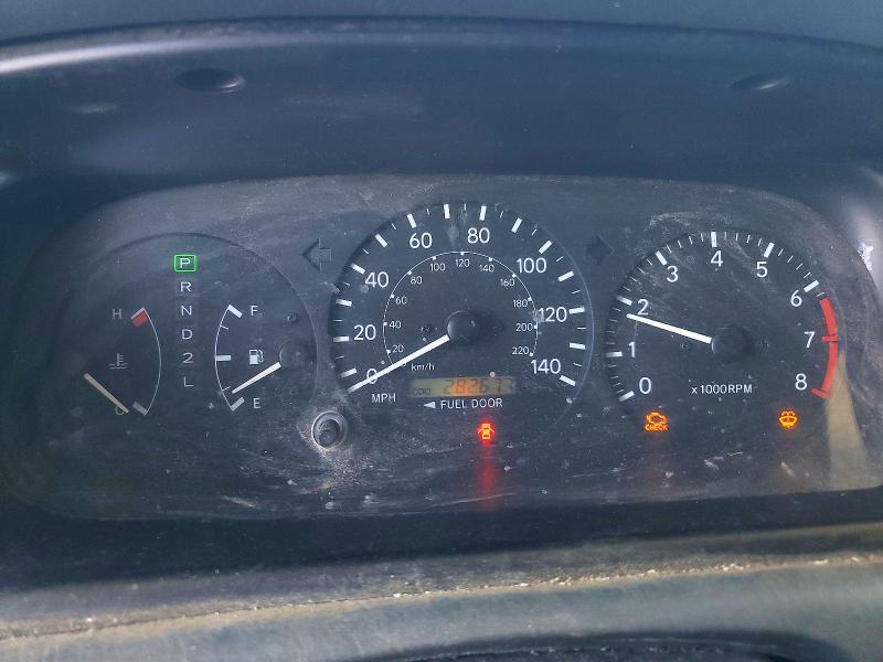 2000 Toyota Camry VIN 4T1BF22K8YU100901 COPART salvage auction — FRONT END, Ca - Salvage Certificate, sold $225 on 2026-07-02 (photo 9)