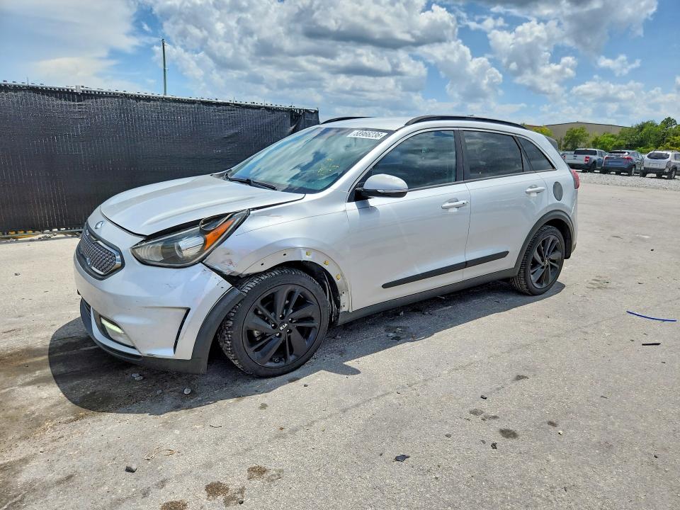 2019 Kia Niro VIN KNDCC3LC7K5231401 COPART salvage auction — FRONT END, Fl - Cert Of Title Slvg Rebuildable, sold $2,700 on 2026-07-14 (photo 1)