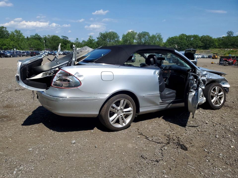 2006 Mercedes-benz Clk-class VIN WDBTK56F66T074318 COPART salvage auction — SIDE, NY - MV-907A SALVAGE CERTIFICATE, sold $475 on 2026-08-11 (photo 3)
