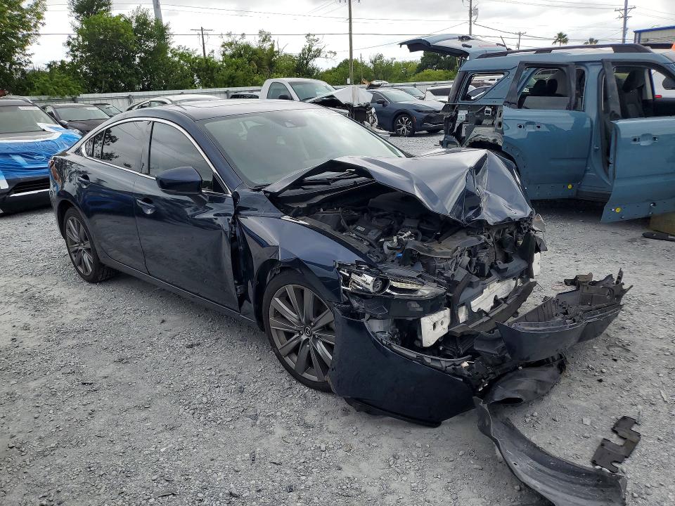 2019 Mazda 6 VIN JM1GL1TY6K1504370 COPART salvage auction — FRONT END, Fl - Certificate Of Destruction, sold $800 on 2026-07-06 (photo 4)