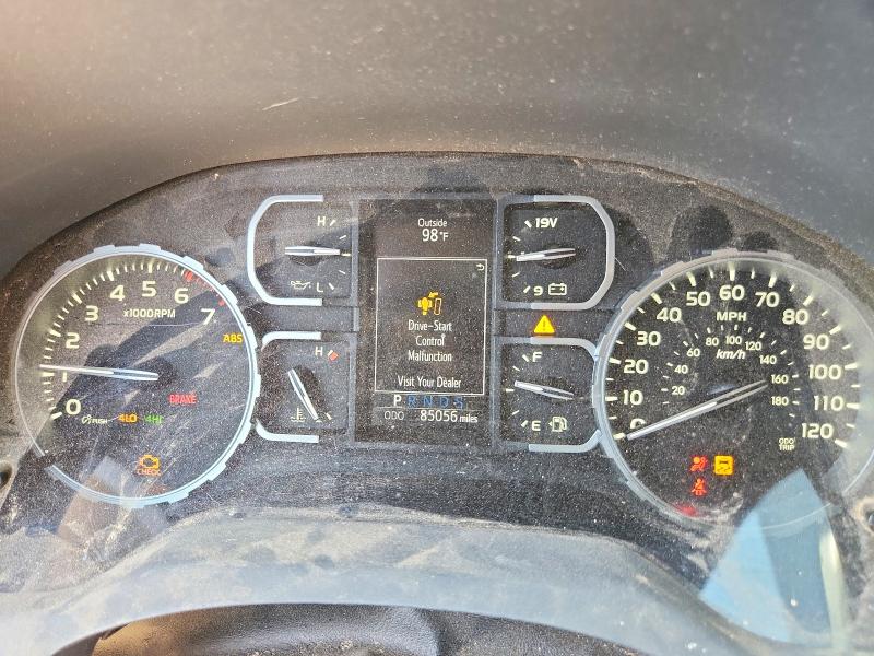 2019 Toyota Tundra VIN 5TFUW5F13KX807734 COPART salvage auction — FRONT END, TX - SALVAGE VEHICLE TITLE, sold $9,400 on 2026-07-27 (photo 9)