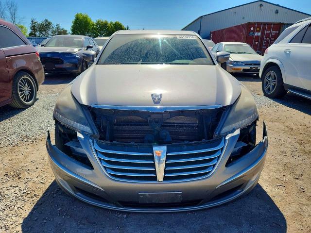 2011 Hyundai Equus VIN KMHGH4JF1BU033646 COPART salvage auction — FRONT END, On - Permit No Brand - Unfit, sold $550 on 2026-07-07 (photo 5)