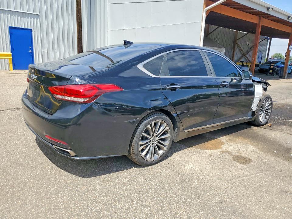 2015 Hyundai Genesis VIN KMHGN4JE0FU093486 COPART salvage auction — FRONT END, Co - Certificate Of Title (P), sold $1,200 on 2026-07-08 (photo 3)