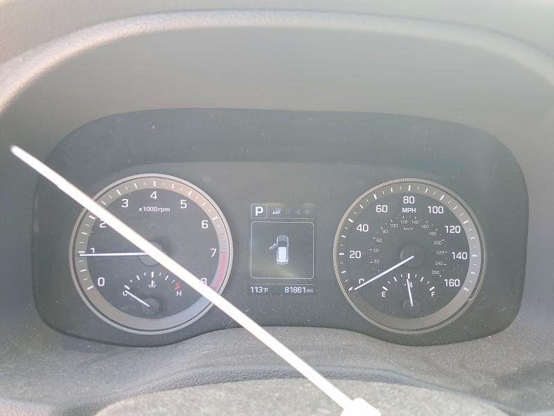 2016 Hyundai Tucson VIN KM8J33A28GU159330 COPART salvage auction — FRONT END, TX - SALVAGE VEHICLE TITLE, sold $275 on 2026-07-16 (photo 9)