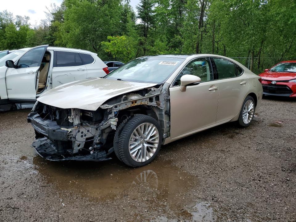 2015 Lexus ES VIN JTHBK1GG0F2201890 COPART salvage auction — FRONT END, On - Permit No Brand - Unfit, sold $6,500 on 2026-07-16 (photo 1)