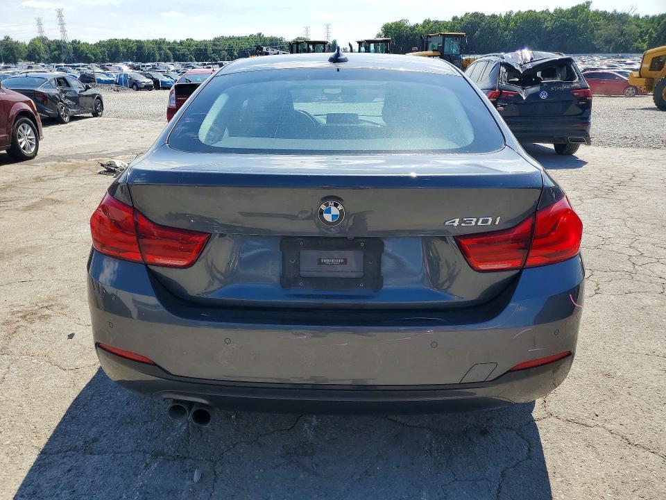 2018 BMW 4er VIN WBA4J1C53JBA29994 COPART salvage auction — HAIL, Ms - Cert Of Title-Salvaged, sold $2,400 on 2026-07-28 (photo 6)
