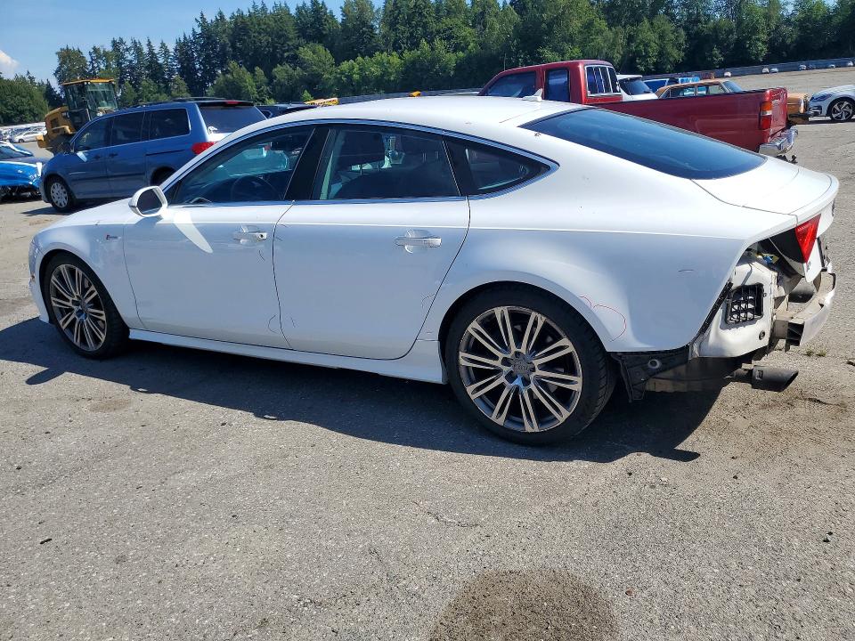 2012 Audi A7 VIN WAUSGAFCXCN006985 COPART salvage auction — REAR END, WA - BILL OF SALE, sold $3,950 on 2026-07-06 (photo 2)