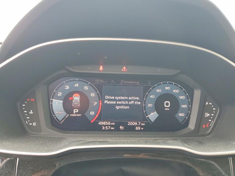 2020 Audi VIN WA1BECF31L1113882 COPART salvage auction — FRONT END, MA - CERT OF TITLE-SALVAGE (P), sold $1,200 on 2026-07-24 (photo 9)