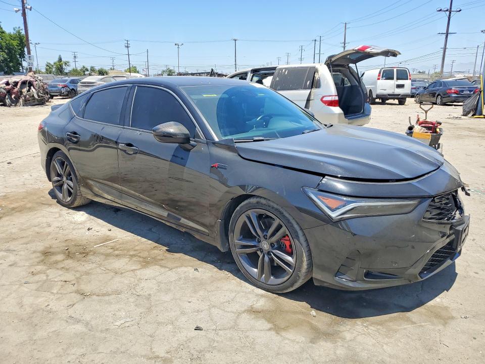 2023 Acura Integra VIN 19UDE4H66PA026482 COPART salvage auction — FRONT END, Ca - Salvage Certificate, sold $9,700 on 2026-07-30 (photo 4)
