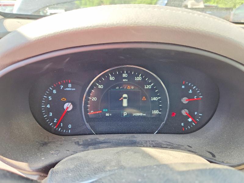 2016 Kia Sorento VIN 5XYPKDA51GG100753 COPART salvage auction — FRONT END, CT - CERT OF TITLE-SALVAGE, sold $475 on 2026-07-30 (photo 9)
