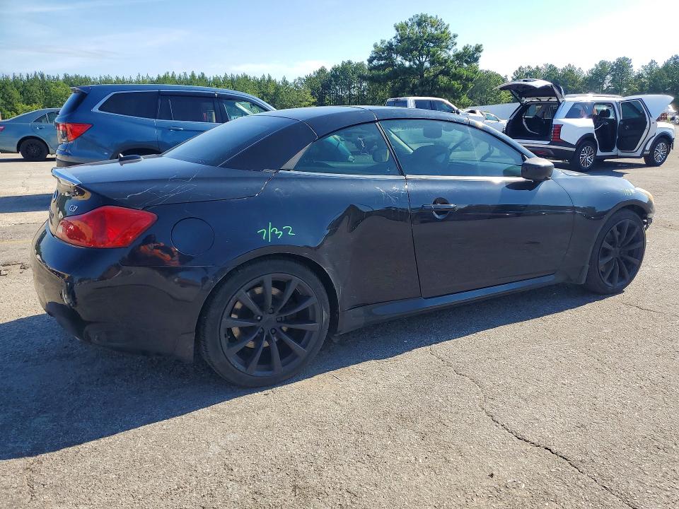 2009 Infiniti G VIN JNKCV66E79M720338 COPART salvage auction — FRONT END, SC - CERT OF TITLE-SALVAGE, sold $275 on 2026-07-24 (photo 3)