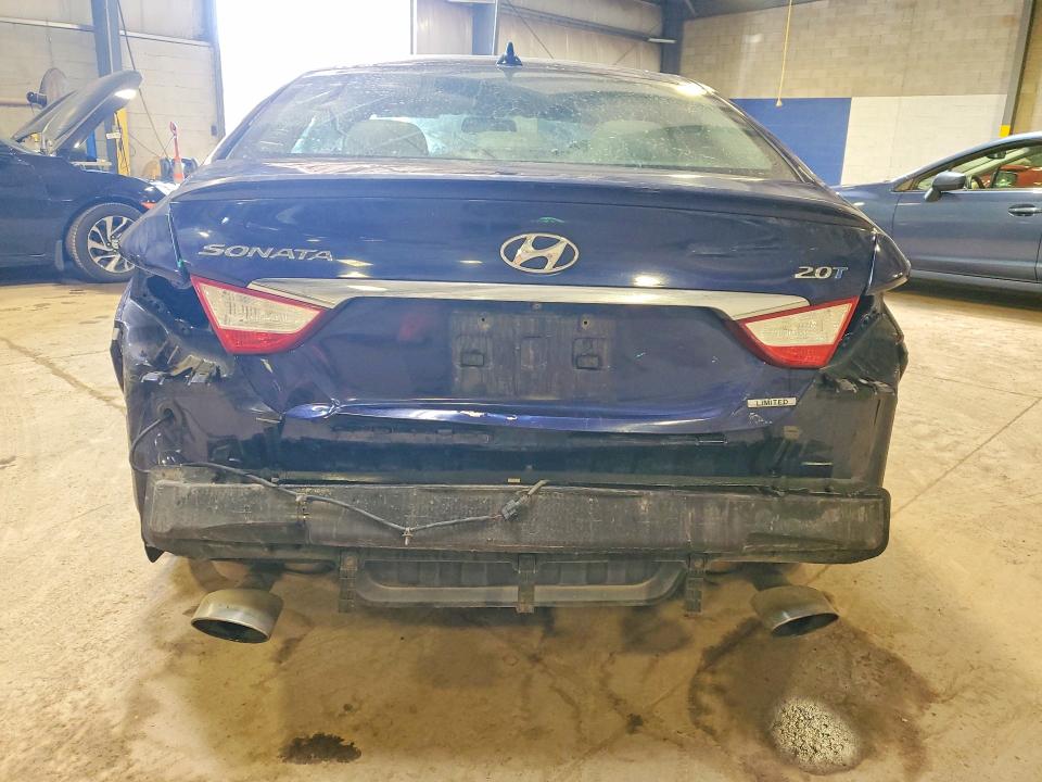 2012 Hyundai VIN 5NPEC4AB8CH459580 COPART salvage auction — REAR END, Pa - Certificate Of Salvage, sold $525 on 2026-07-13 (photo 6)
