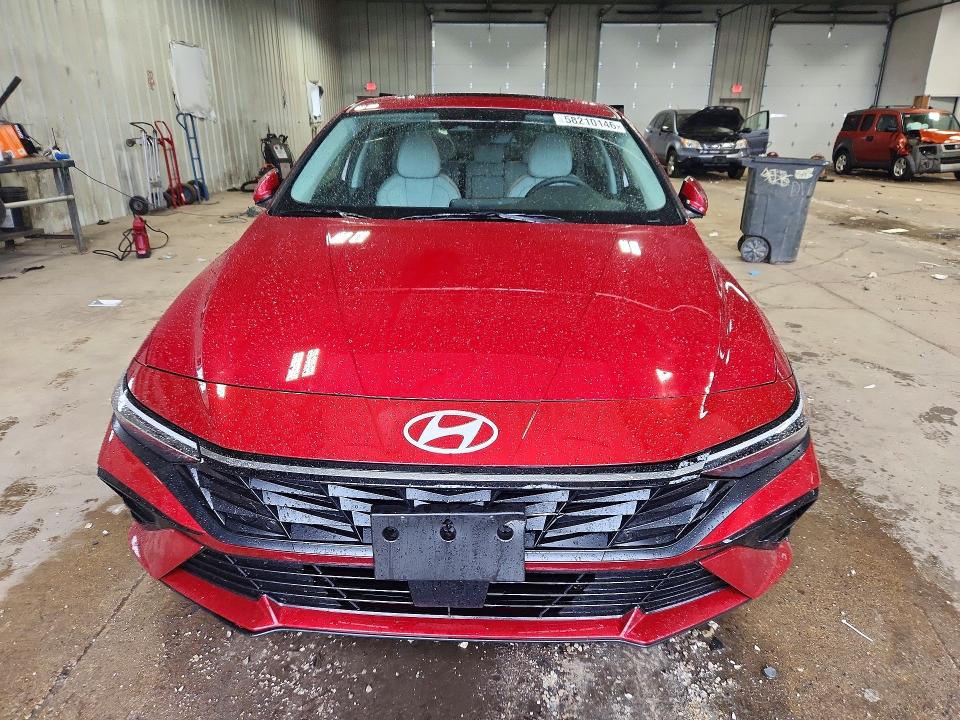 2025 Hyundai Elantra VIN KMHLP4DG8SU893646 COPART salvage auction — REAR END, Wi - Cert Of Title-Salvage Vehicle, sold $8,800 on 2026-07-06 (photo 5)