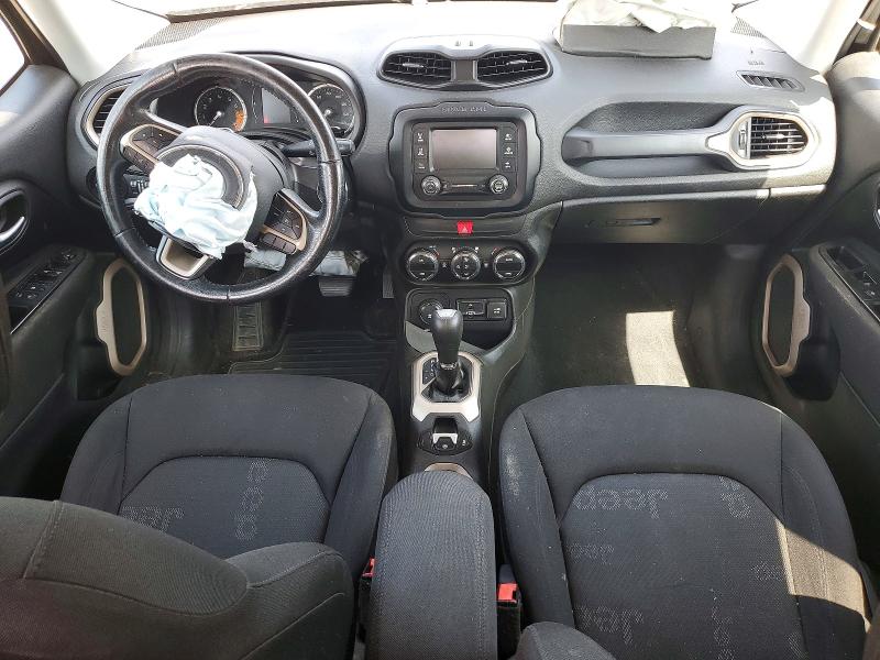 2016 Jeep Renegade VIN ZACCJBBT5GPD89672 COPART salvage auction — FRONT END, IA - CERT OF TITLE-SALVAGE TITLE, sold $700 on 2026-07-31 (photo 8)