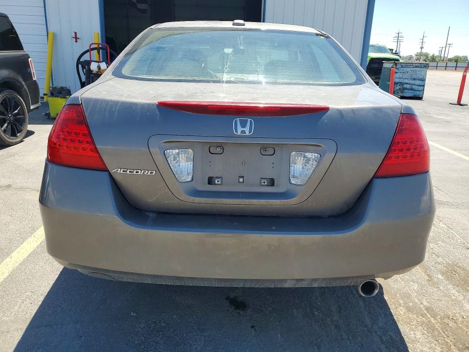 2007 Honda Accord VIN 1HGCM56857A089081 COPART salvage auction — BURN, Id - Salvage Certificate Of Title, sold $950 on 2026-07-09 (photo 6)