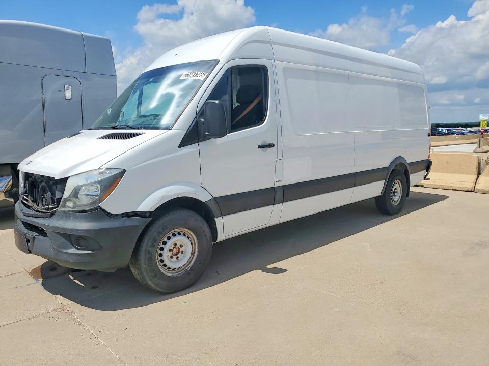 2014 Mercedes-benz Sprinter 2500 VIN WD3PE8DE8E5901156 COPART salvage auction — FRONT END, TX - CERTIFICATE OF TITLE, sold $200 on 2026-07-23 (photo 1)