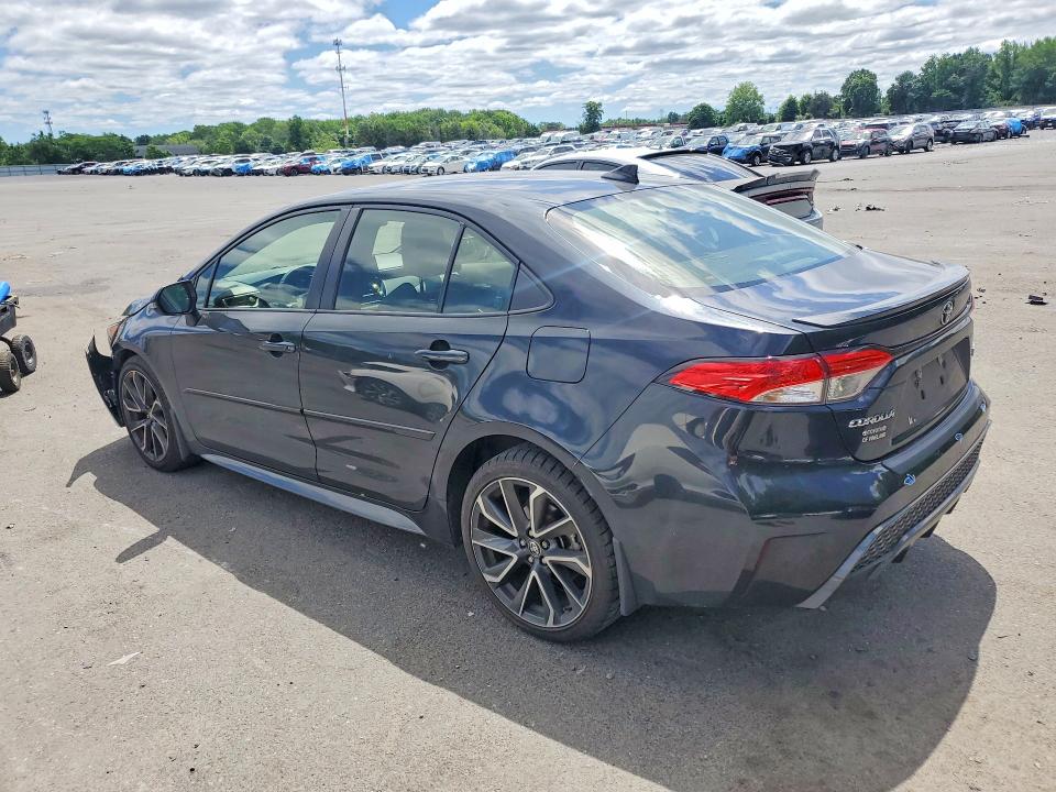 2022 Toyota Corolla VIN JTDS4MCE1NJ096072 COPART salvage auction — FRONT END, NJ - CERT OF TITLE-SALVAGE, sold $3,500 on 2026-07-23 (photo 2)