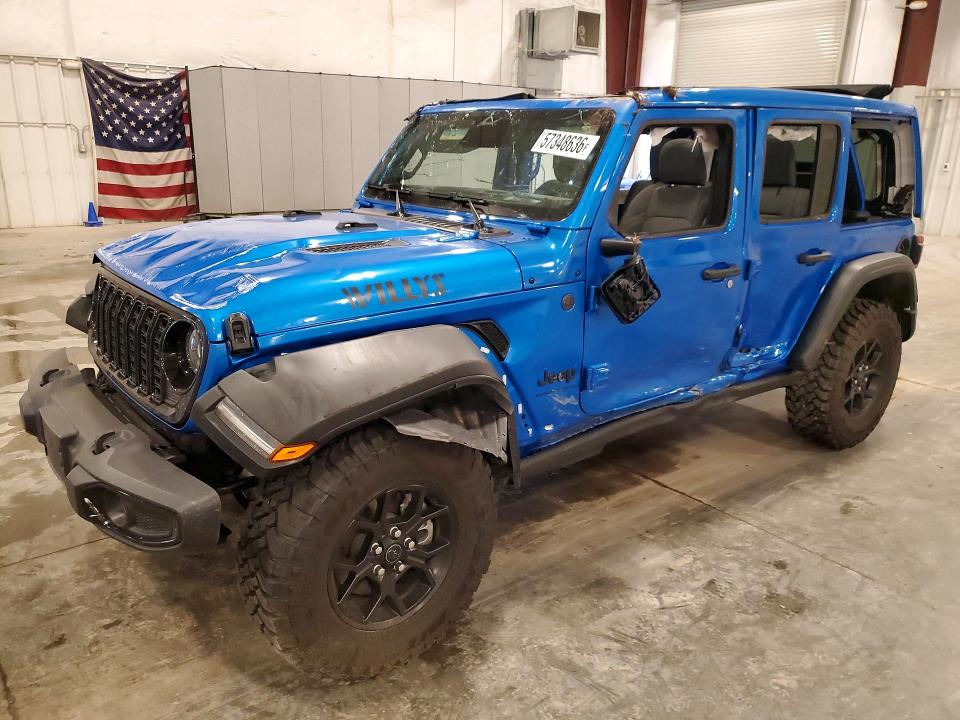 2026 Jeep Wrangler / VIN 1C4PJXDG0TW181226 — COPART salvage auction photo