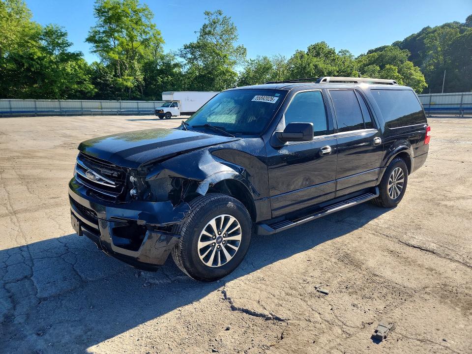 2015 Ford Expedition VIN 1FMJK1JT5FEF11496 COPART salvage auction — FRONT END, Oh - Cert Of Title-Salvage, sold $525 on 2026-07-09 (photo 1)