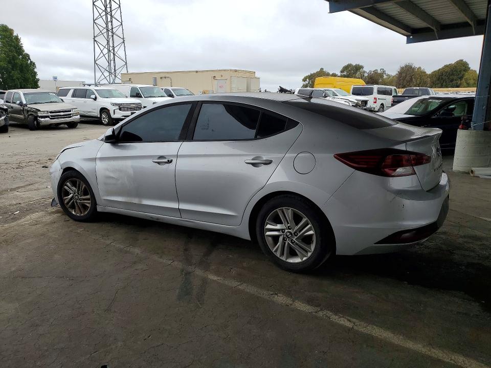 2019 Hyundai Elantra VIN KMHD84LF7KU767711 COPART salvage auction — VANDALISM, Ca - Dis/Dlr/Exp Only Clean Title (P), sold $2,200 on 2026-07-28 (photo 2)