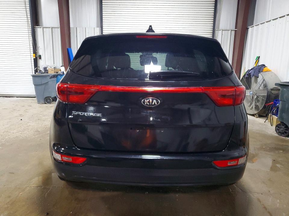2018 Kia Sportage VIN KNDPMCAC8J7344195 COPART salvage auction — VANDALISM, Pa - Cert Of Salvage-Theft, sold $2,500 on 2026-07-08 (photo 6)