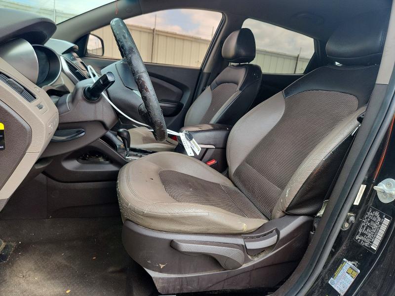 2012 Hyundai Tucson VIN KM8JU3AC6CU360739 COPART salvage auction — FRONT END, Tx - Salvage Vehicle Title, sold $1,450 on 2026-07-10 (photo 7)