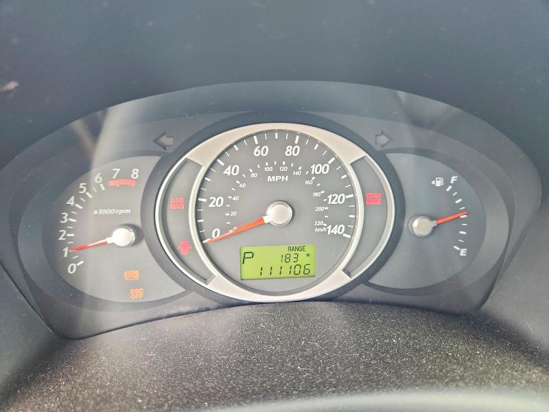 2009 Hyundai Tucson VIN KM8JN12D59U970570 COPART salvage auction — FRONT END, PA - CERTIFICATE OF SALVAGE, sold $1,150 on 2026-07-31 (photo 9)