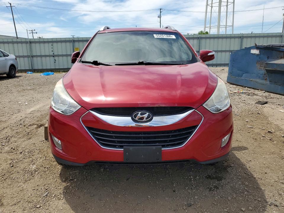 2013 Hyundai VIN KM8JUCAC0DU660102 COPART salvage auction — UNDERCARRIAGE, WI - CERTIFICATE OF TITLE, sold $1,050 on 2026-07-24 (photo 5)
