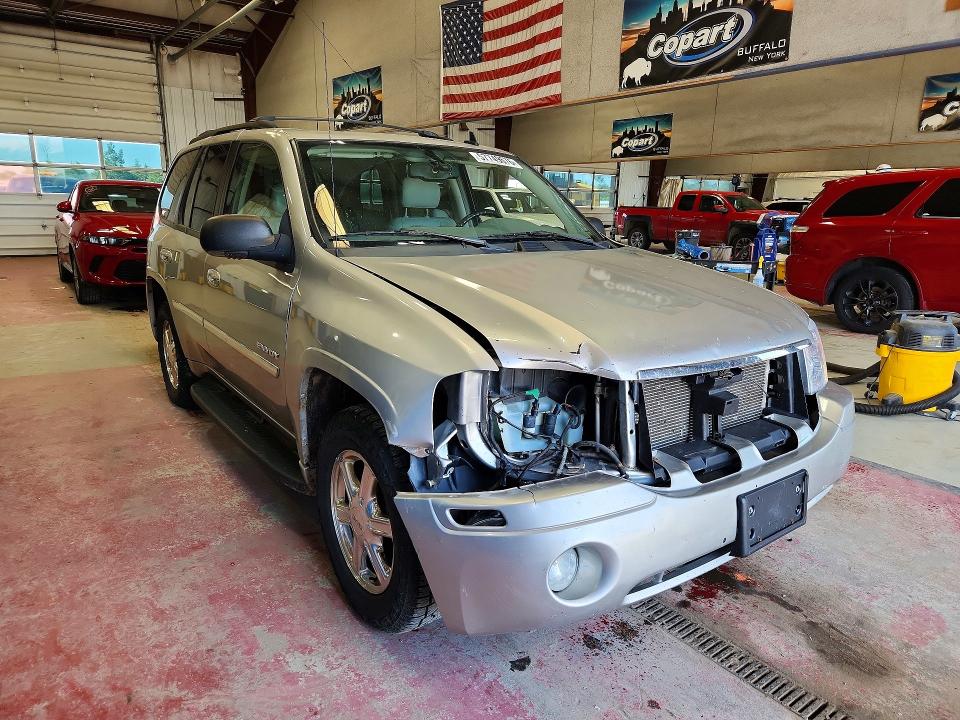 2006 Gmc Envoy VIN 1GKDT13S262259411 COPART salvage auction — FRONT END, Ny - Mv-907A Salvage Certificate, sold $1,000 on 2026-07-06 (photo 4)