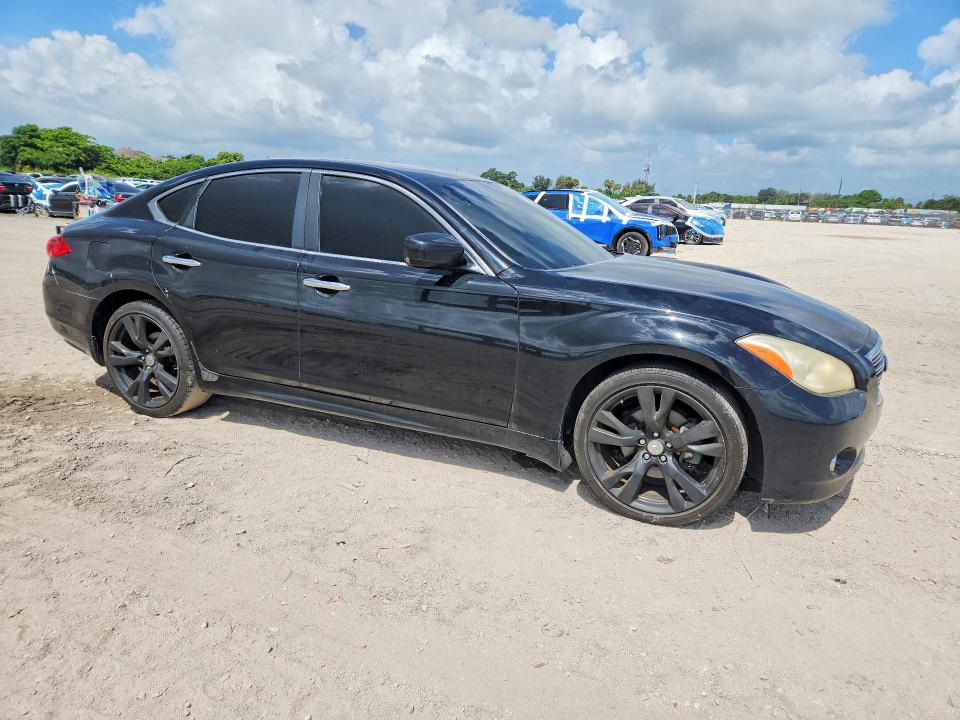 2012 Infiniti M VIN JN1BY1AP3CM331951 COPART salvage auction — FRONT END, FL - CERTIFICATE OF TITLE, sold $600 on 2026-07-02 (photo 4)