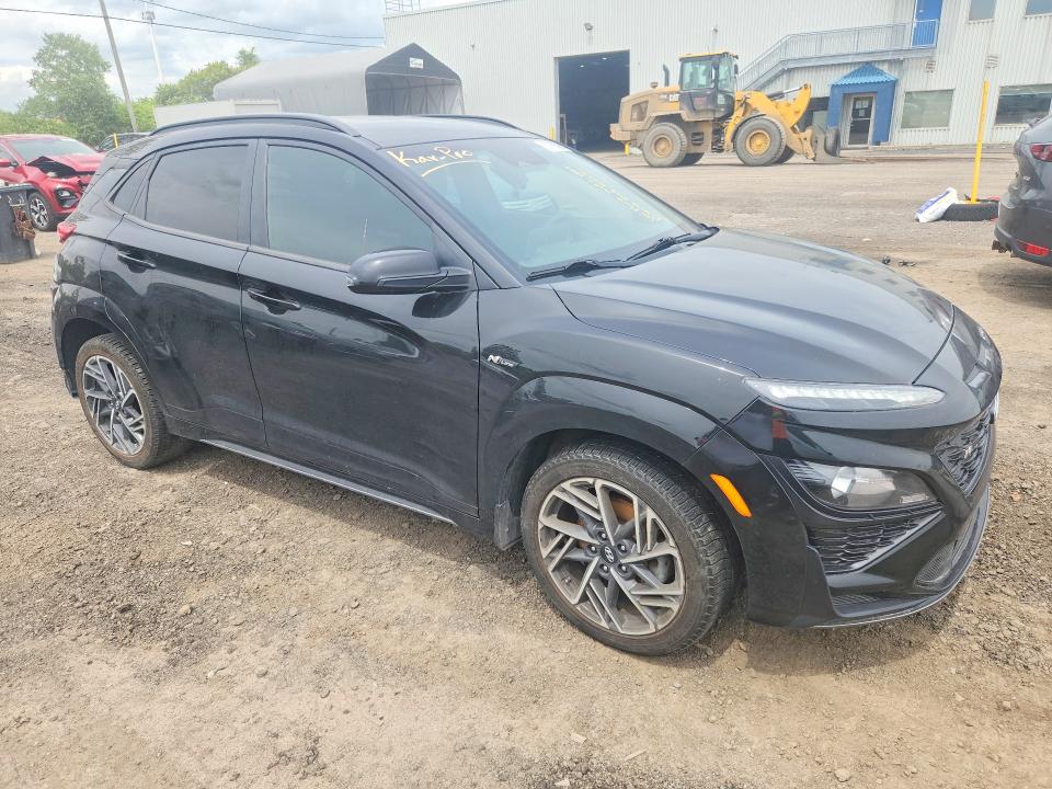 2022 Hyundai VIN KM8K3CA31NU928924 COPART salvage auction — FRONT END, Salvage Title, sold $225 on 2026-07-28 (photo 4)