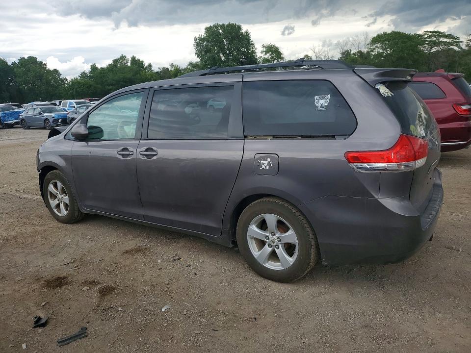 2012 Toyota VIN 5TDKK3DC2CS249250 COPART salvage auction — FRONT END, IA - CERT OF TITLE-SALVAGE TITLE, sold $800 on 2026-07-17 (photo 2)