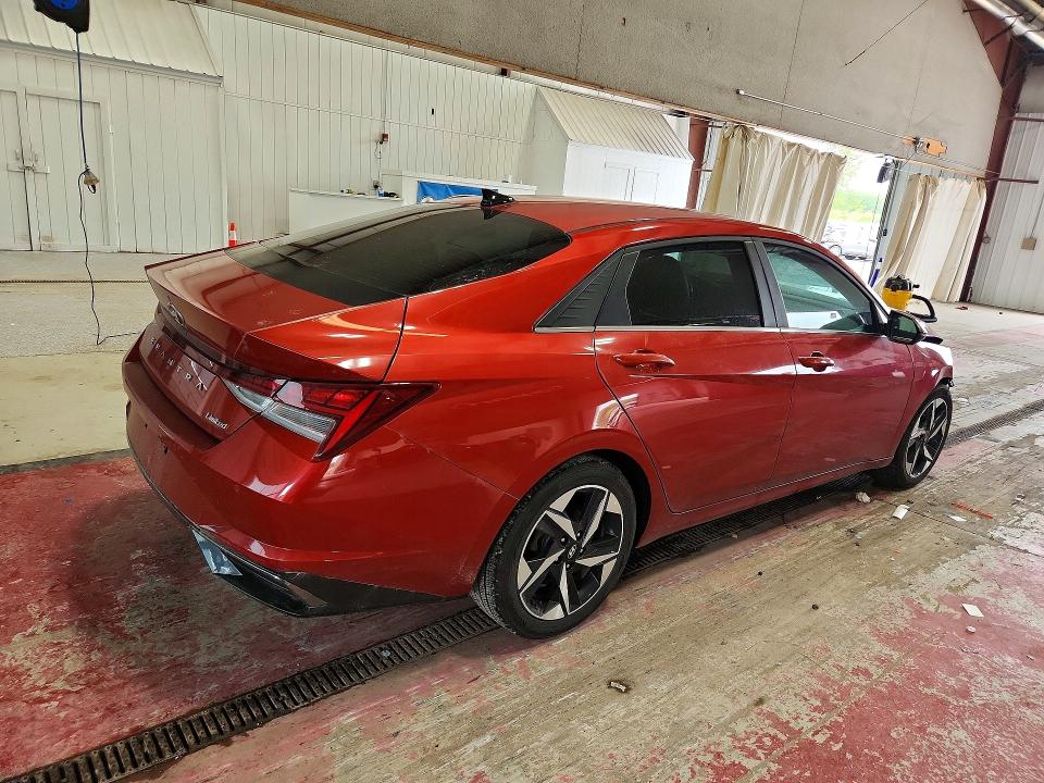 2021 Hyundai Elantra VIN KMHLP4AG3MU101684 COPART salvage auction — FRONT END, Pa - Certificate Of Salvage, sold $1,900 on 2026-07-20 (photo 3)