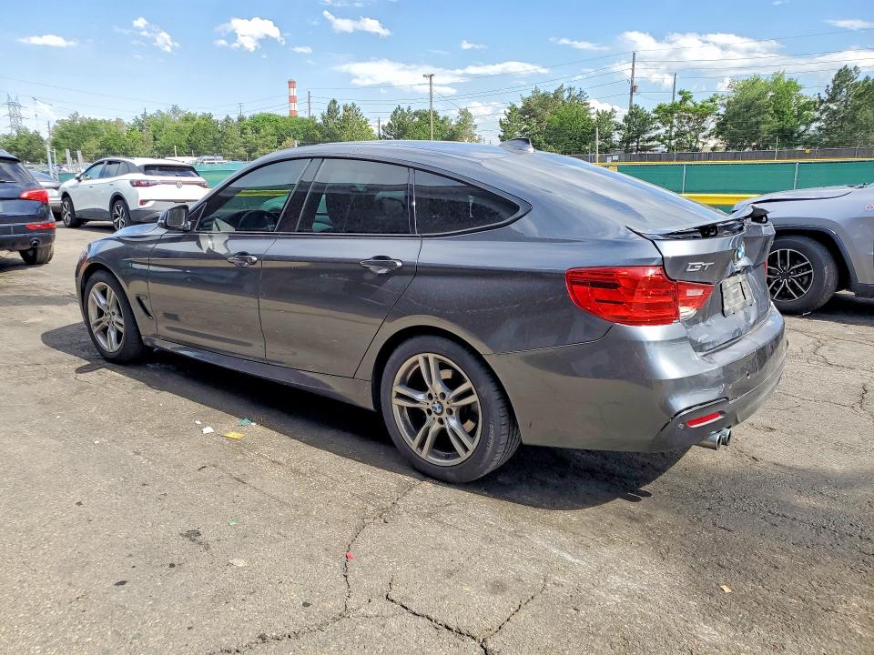 2016 BMW 3er VIN WBA8Z5C50GGS37616 COPART salvage auction — REAR END, Co - Public - Salvage Title, sold $2,900 on 2026-07-30 (photo 2)