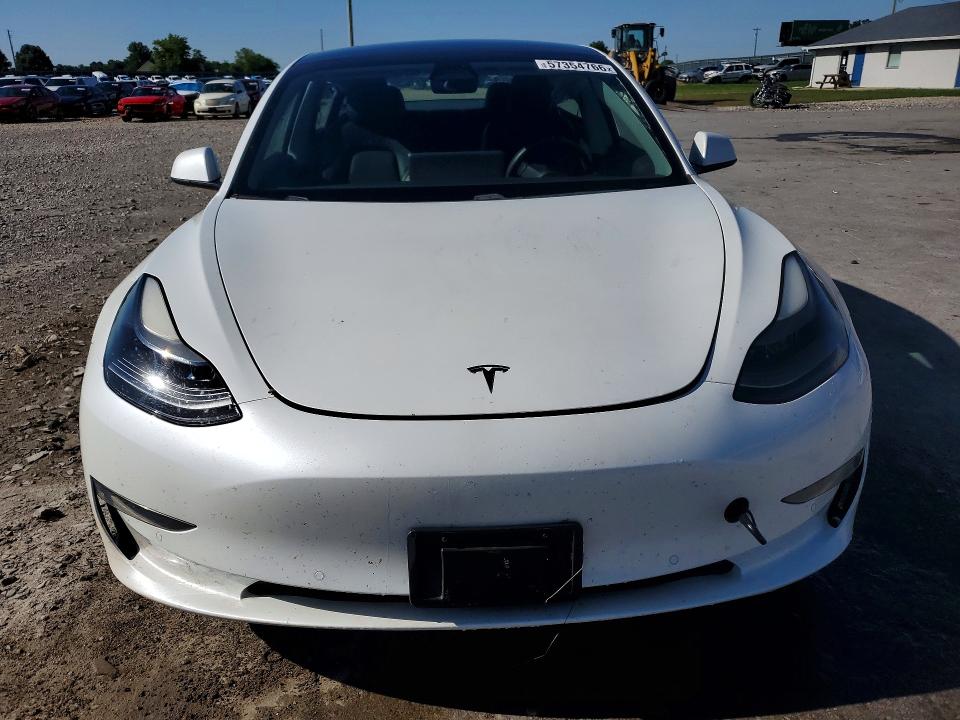 2021 Tesla Model 3 VIN 5YJ3E1EA8MF913327 COPART salvage auction — SIDE, Mo - Salvage Certificate Of Title, sold $5,500 on 2026-07-20 (photo 5)