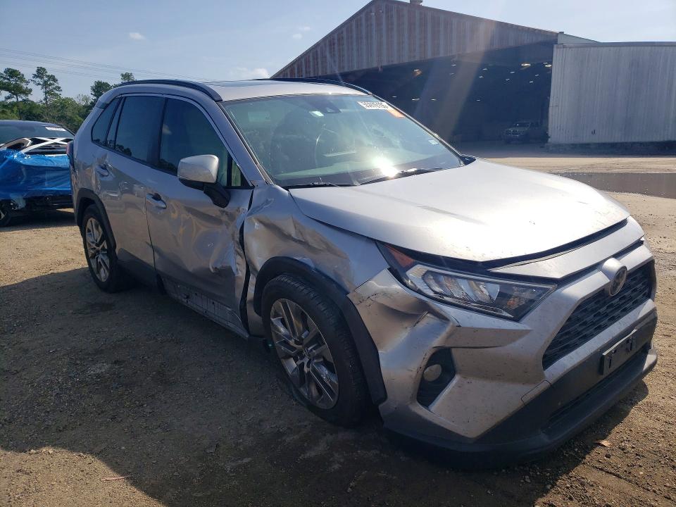 2019 Toyota Rav4 VIN JTMC1RFV2KD512372 COPART salvage auction — ALL OVER, TX - SALVAGE VEHICLE TITLE, sold $8,600 on 2026-07-07 (photo 4)