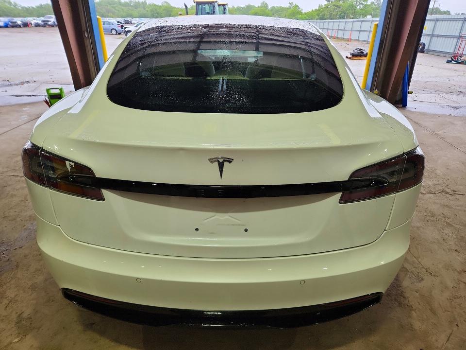 2021 Tesla Model s VIN 5YJSA1E54MF443761 COPART salvage auction — UNDERCARRIAGE, Il - Salvage Certificate, sold $12,400 on 2026-07-29 (photo 6)