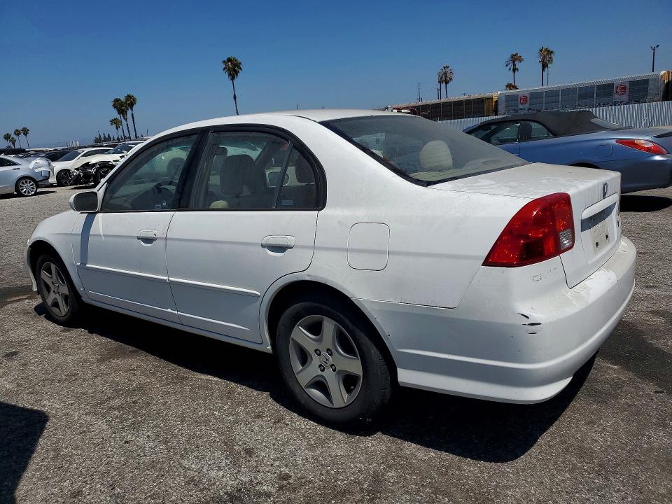 2005 Honda Civic VIN JHMES26795S000315 COPART salvage auction — FRONT END, Ca - Dis/Dlr/Exp Only Clean Title, sold $700 on 2026-07-07 (photo 2)