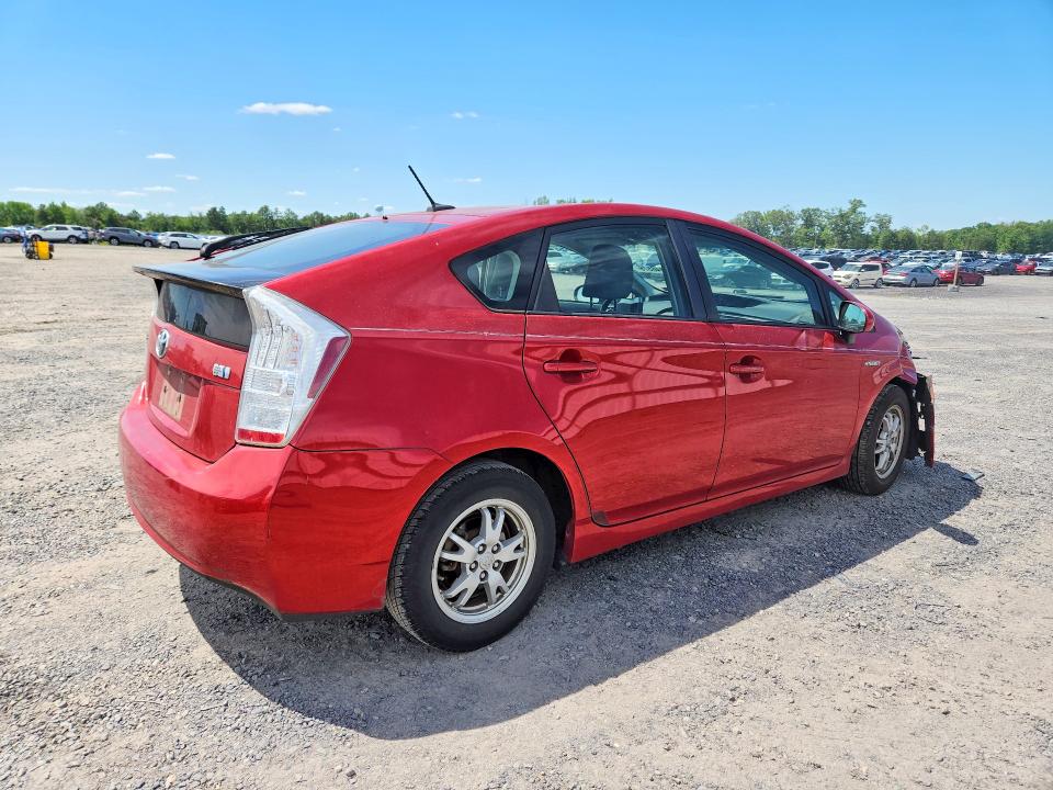 2011 Toyota Prius VIN JTDKN3DU5B0261135 COPART salvage auction — FRONT END, VA - CERTIFICATE OF TITLE, sold $2,500 on 2026-07-15 (photo 3)