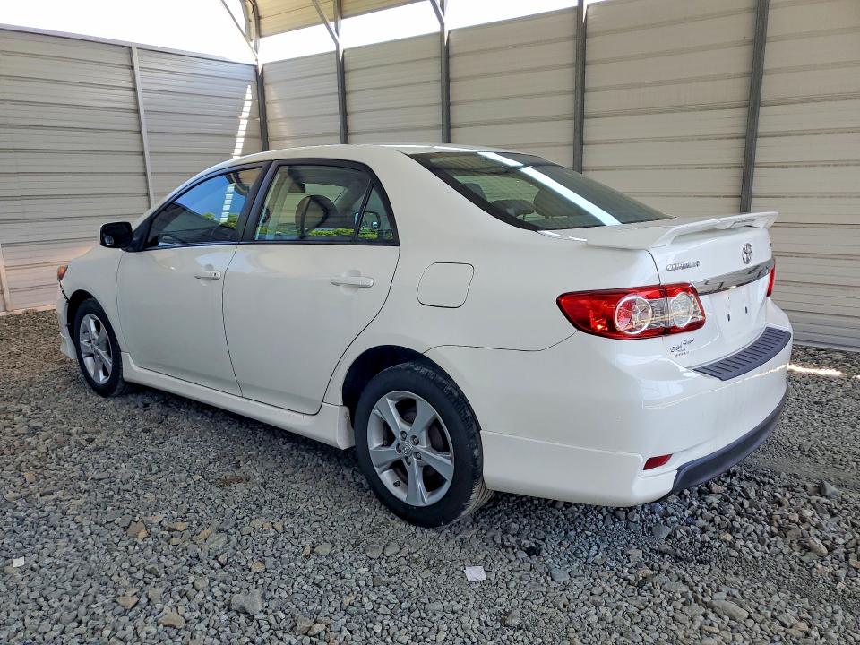 2012 Toyota Corolla VIN 5YFBU4EEXCP012059 COPART salvage auction — MINOR DENT/SCRATCHES, SC - CERTIFICATE OF TITLE, sold $4,600 on 2026-07-21 (photo 2)