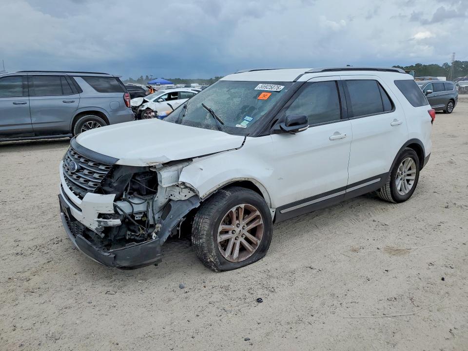 2016 Ford VIN 1FM5K7D82GGB33719 COPART salvage auction — FRONT END, Tx - Salvage Vehicle Title, sold $1,150 on 2026-07-03 (photo 1)