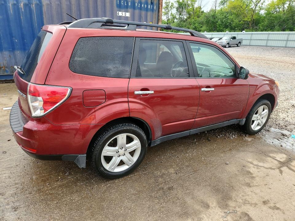 2010 Subaru Forester VIN JF2SH6DC6AH722442 COPART salvage auction — HAIL, Wi - Junked Vehicle Bill Of Sale, sold $725 on 2026-07-20 (photo 3)