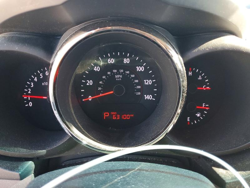 2010 Kia Soul VIN KNDJT2A21A7702974 COPART salvage auction — FRONT END, Oh - Cert Of Title-Salvage, sold $800 on 2026-07-10 (photo 9)