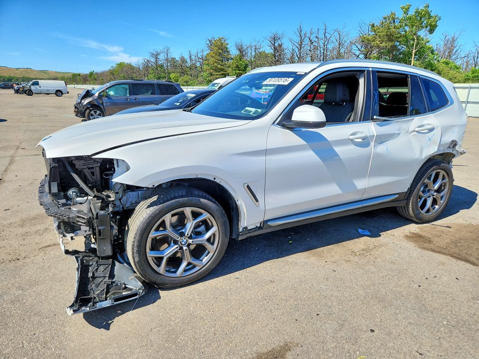 2024 BMW X3 VIN WBX57DP06RN309621 COPART salvage auction — ALL OVER, Ny - Mv-907A Salvage Certificate, sold $12,600 on 2026-08-03 (photo 1)