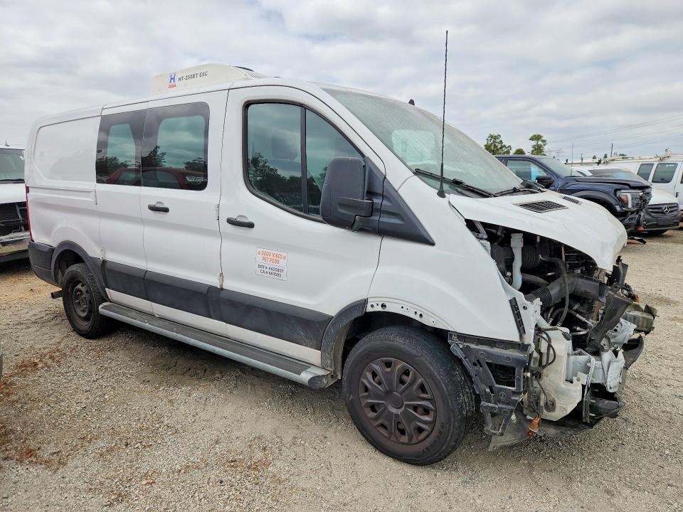 2023 Ford Transit VIN 1FTBR1Y81PKA77845 COPART salvage auction — FRONT END, Ca - Salvage Certificate, sold $11,700 on 2026-07-09 (photo 4)